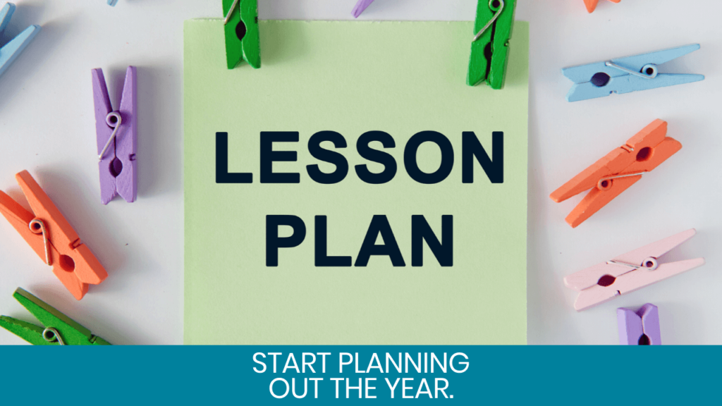 Lesson plan note